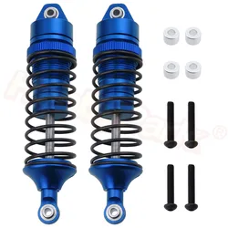 Aluminum Shock Absorber Full Metal Big Bore Shocks Replacement of 5862 for Traxxas 1/10 Slash 4x4 RC Truck