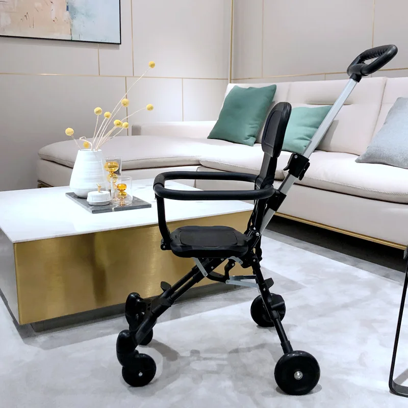 Children's baby simple trolley folding ultra-light can be changed to yo-yo