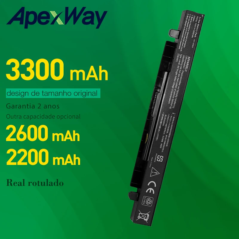 Apexway A41-X550A Laptop Battery for Asus A41 X550A X550 X550C X450 X550CC R510C X550L X550B X550V X450C X550CA X452EA A41-X550