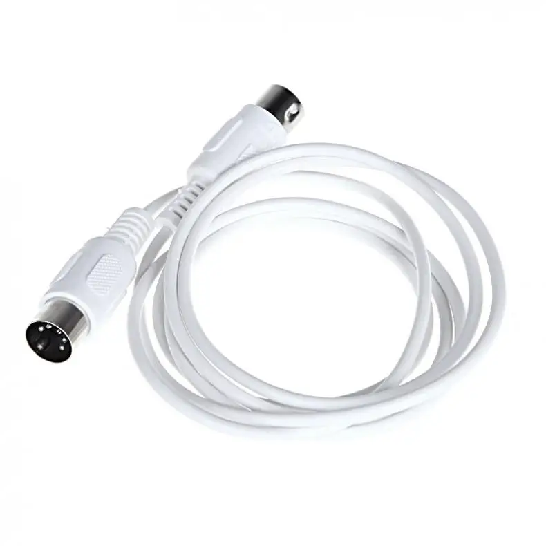 1.5m/4.9ft 3m/9.8ft MIDI Extension Cable 5 pin male to 5 pin male Electric Piano Keyboard Instrument PC Cable MIDI cable