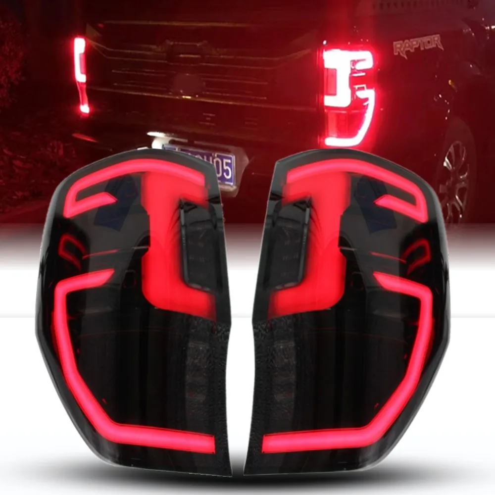 

For 2012-2018 Ford Ranger Led Tail Lights Ranger T8 T6 Tail Lamp Car Rear DRL Brake Reverse Turn Signal Light Auto Accessories