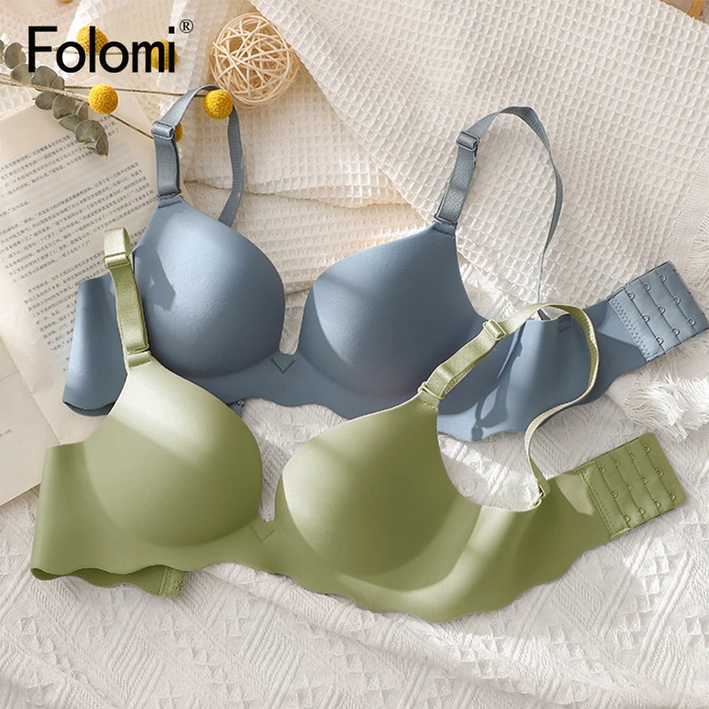 Folomi Sexy Bras For Woman Push Up Lingerie Seamless Bra Girls Underwear Wireless Intimates Brassiere ABC Cup