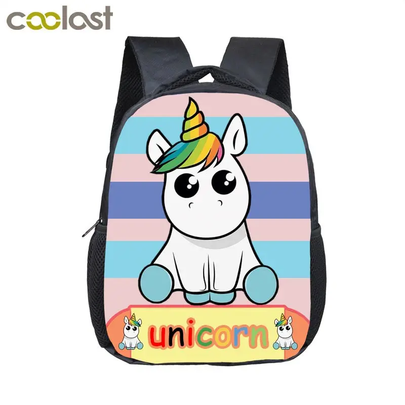 Customize The Name Backpacks Cartoon Animal / Unicorn / Plane Children School Bags Boys Girls Book Backpacks Kids Bag Best Gift