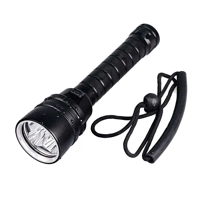 Imagem -02 - Poderosa Luz de Mergulho Led Lanterna Impermeável Tocha de Mergulho Ip68 para Subaquática t6 l2 10w 50m Profissional