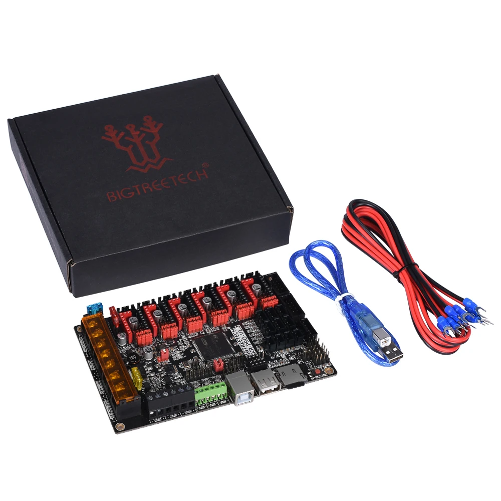 BIGTREETECH SKR PRO V1.2 32bit MotherBoard 3D Printer Parts TMC2208 TMC2209 TMC2130 SPI MKS GEN L RAMPS 1.4 SKR V1.4 Skr2 Kossel