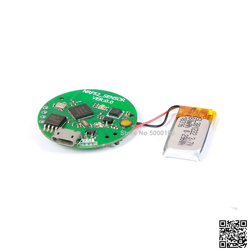 

NRF52832 52810 Bracelet Development Board Bluetooth 4.0 4.1BLE Nine Axis Motion Sensor Without Housing