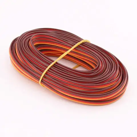 Сервоудлинительный кабель Hengfuntong-Elec 5 м 26AWG/22AWG для JR и Futaba — пример использования