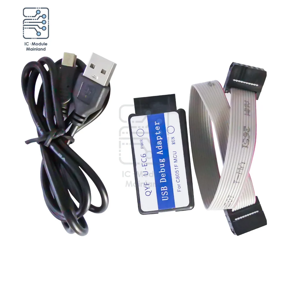 U-EC6 USB Universal Emulator Compatible With Silicon Original EC3/EC5 Support C8051Full Range of MCUs