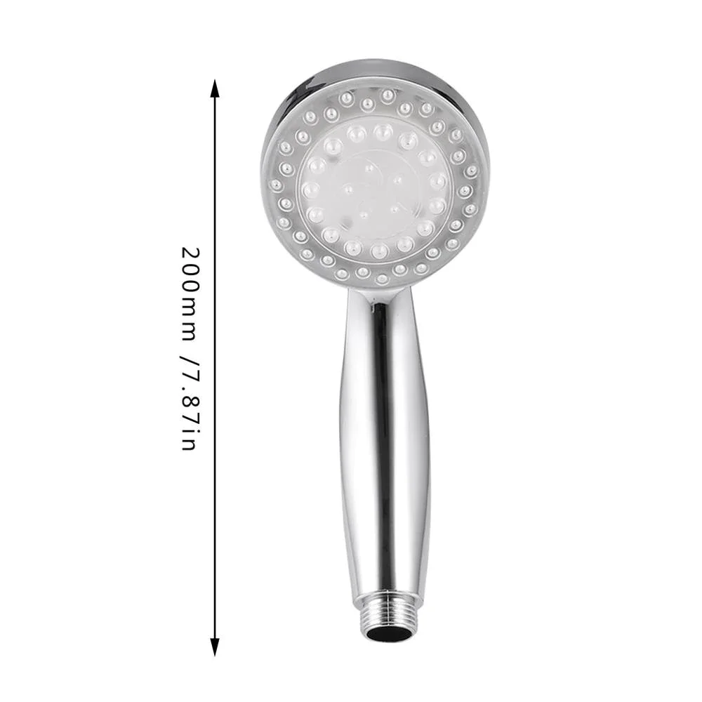 Cabezal de ducha de mano con luces Led automáticas para baño, 1 piezas, 7 colores