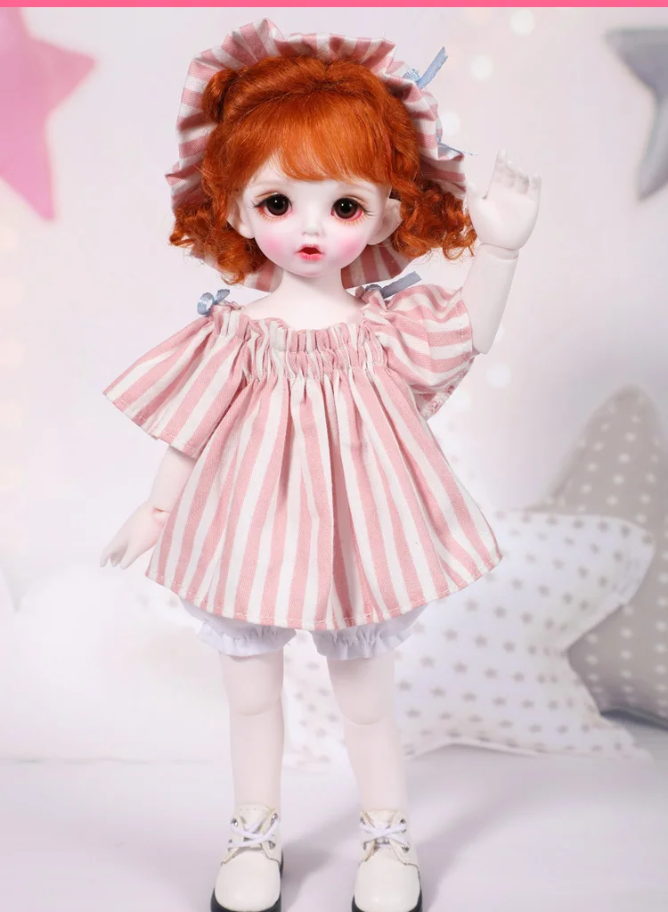 1/6 scale BJD doll cute kid boy or girl BJD/SD Resin figure doll Model Toy gift.full set with Clothes,shoes,wig A0160Carol YOSD