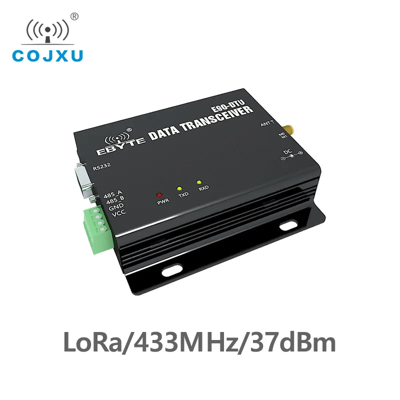 

RS232 RS485 Modbus Modem 433MHz 5W TCXO Wireless Transceiver Long Range 10km PLC Transmission Receiver E90-DTU(433C33)