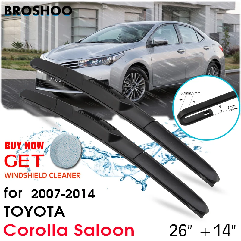 Car Wiper Blade Front Window Windscreen Windshield Wipers Blades Auto Accessories For TOYOTA Corolla Saloon 26