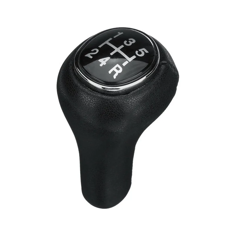 5-Speed Manual MT Car Gear Shift Knob for Ford Focus MK1 1998-2005 Spare Parts GearShifter Shifter Lever Stick Leather Pen POMO