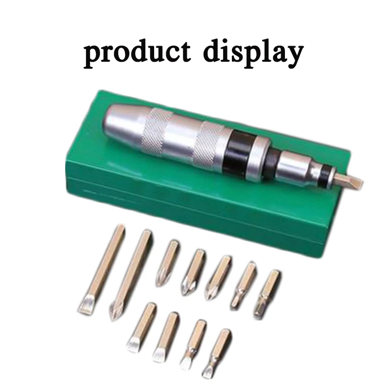1PC Impact Screwdriver Kit Multi-function Strike Screwdriver Cross Super Hard Industrial-grade Tapping Screwdriver Tool Set