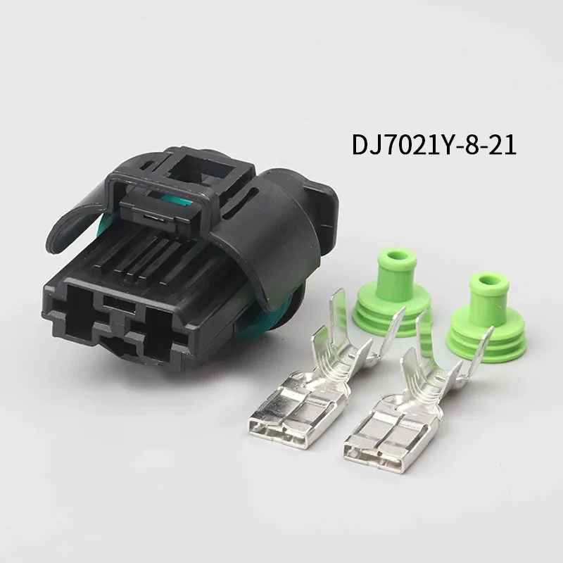 

1544317 10SETS DJ7021Y-8-21 6.3mm 2Pin AMP Car Electrical Wire Connectors for Audi ,BMW,Honda,Toyota,NISSAN AND other models