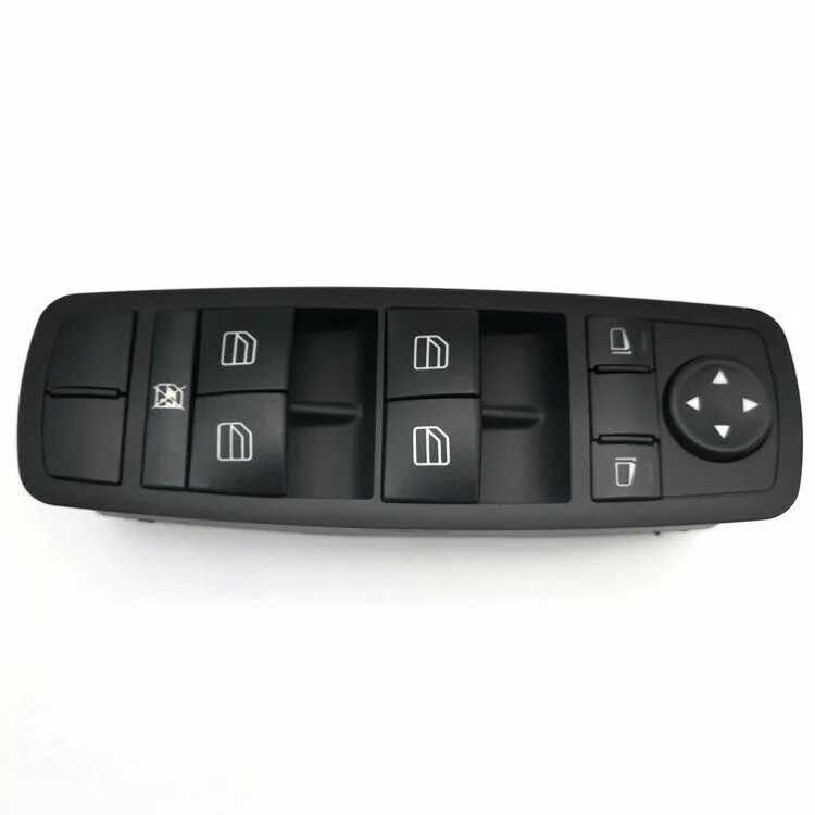 Left Driver Front Door Window Master Lift Control Switch Power Button Key Cover For Mercedes Benz W164 ML GL R Class 2518200110