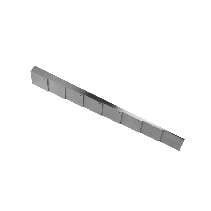 

YUSHI 1-8mm 1018 Steel 8 Step Ultrasonic Thickness Block