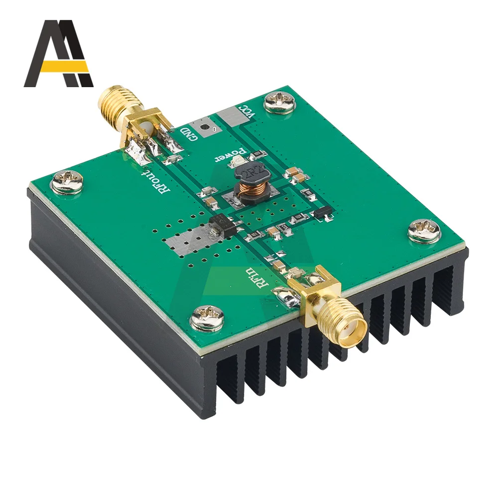 433MHz wzmacniacz fal RF 5W dla 380-450MHz bezprzewodowy nadajnik zdalnego sterowania 2.5W (34dBm) 5.0V zasilacz ze standardową żeńską SMA