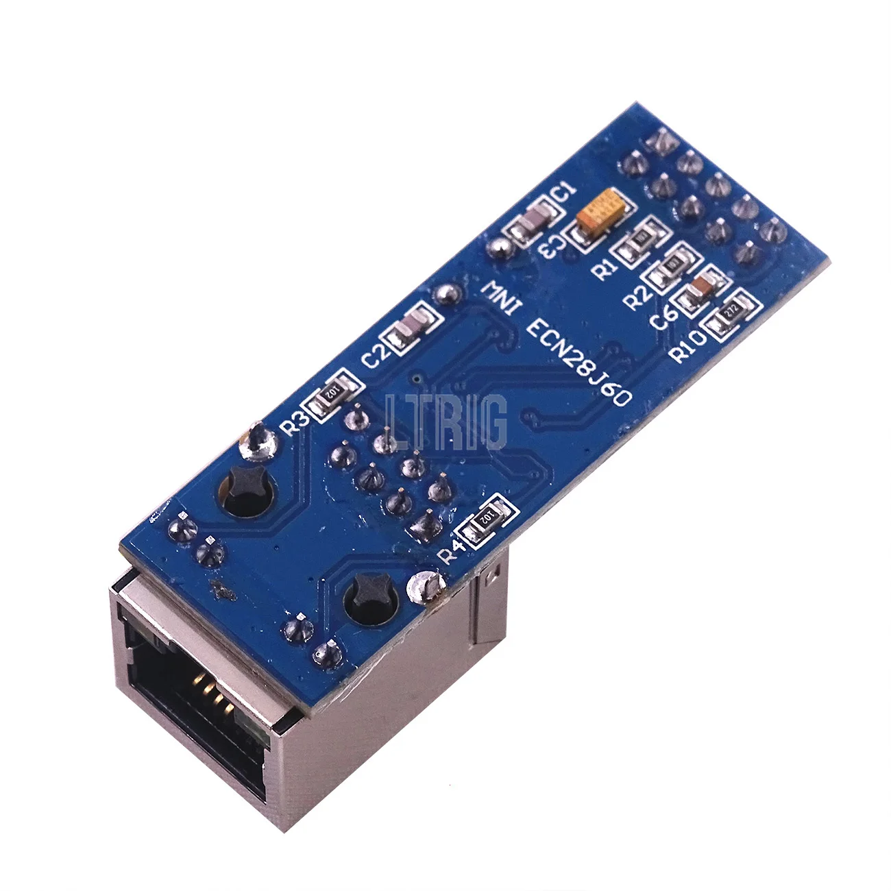 LTRIG custom 1Pcs ENC28J60 SPI interface network module Ethernet module (mini version)