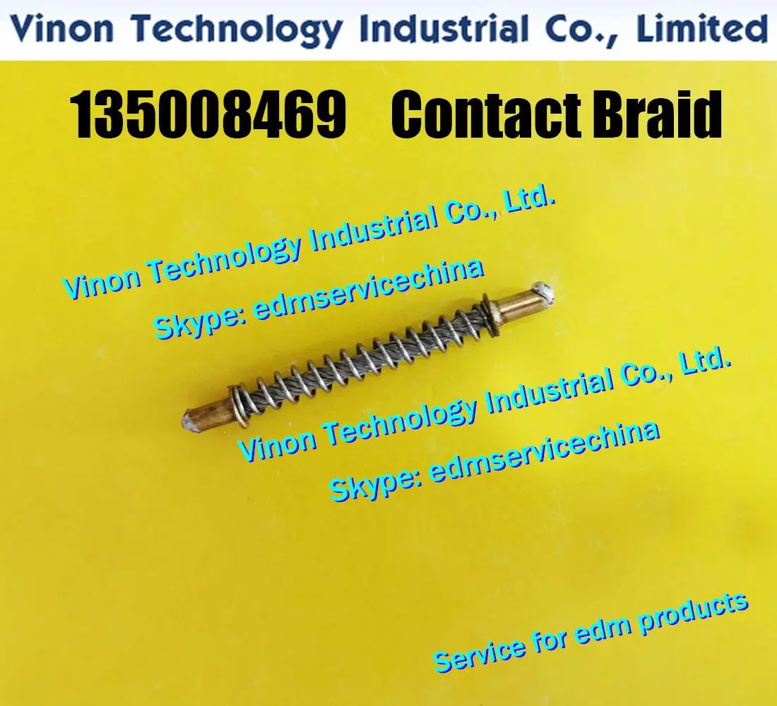 135008469 edm Braid for rethreading module for CUT20,CUT30,Robofil 230F,240,440. Charmilles 135.008.469 Contact Braid WE-module