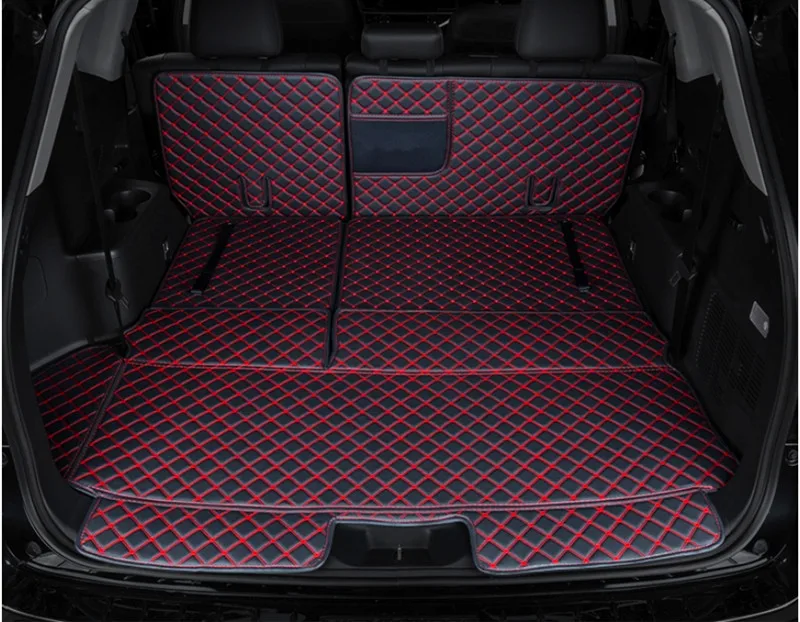 Top quality! Special car trunk mats for Toyota Kluger 6 7 seats 2020-2014 waterproof boot carpets cargo liner mats,Free shipping