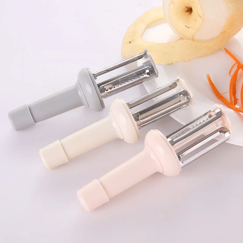 3 in 1 Multi-function Vegetable Peeler Vegetables Cutter Potato carrot Grater Garlic Press Food Processor Kitchen Accessories