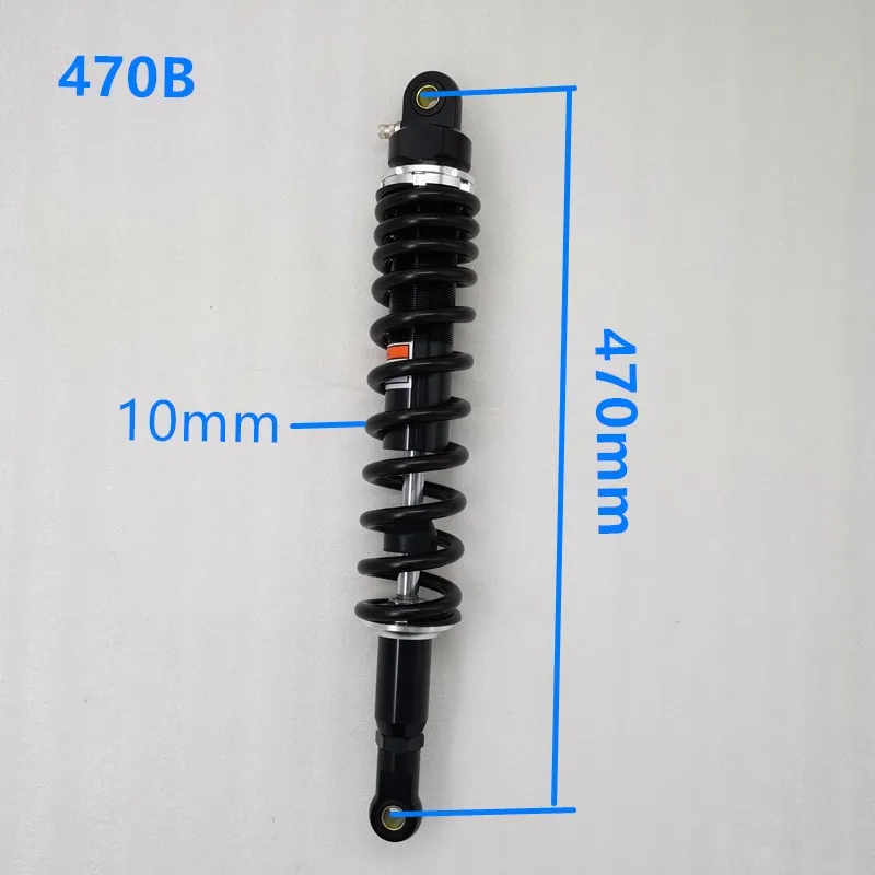 390mm/400mm/420mm/430mm/440mm/450mm/470mm 10mm spring Motorcycle Shock Absorber Suspension for HONDA YMAHA SUZUKI Kawasaki ATV