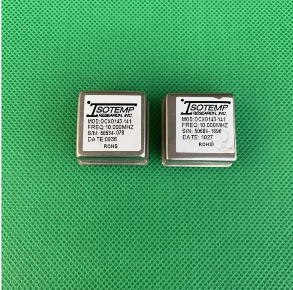 2PCS 5pcs Imported Disassembly ISOTEMP Constant Temperature Crystal Oscillator OCXO 143-141 10MHZ Old