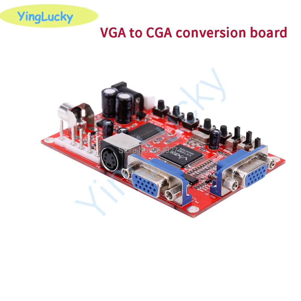 VGA to RGBS conversion board  AV video converter board CRT monitor converter board for arcade game machine