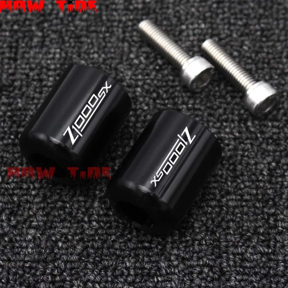 Motorcycle Accessories CNC Handlebar Grips Bar Ends Cap Slide For Kawasaki Z1000 SX Z1000SX/Tourer 2017-2018