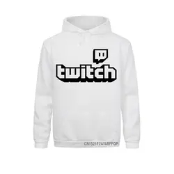 Twitch Tv Hoodies Sweatshirt Purple Gaming Top Gamer Fathers Day Fan Gifts Oversized Men Pullovers