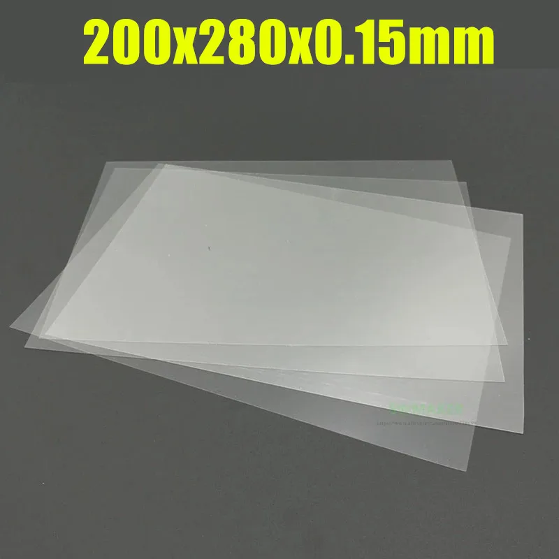 5pcs ANYCUBIC Photon Mono X (All 8.9'' Lcd)  Wanhao D8  3D Printer FEP Sheet FEP Film 200x280x0.15mm