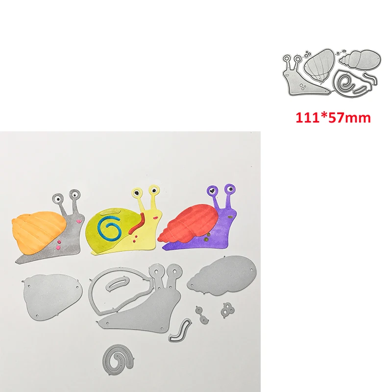 metal cutting dies die cut mold Snail diy Scrapbook paper craft knife mould blade punch stencils dies embossing dies