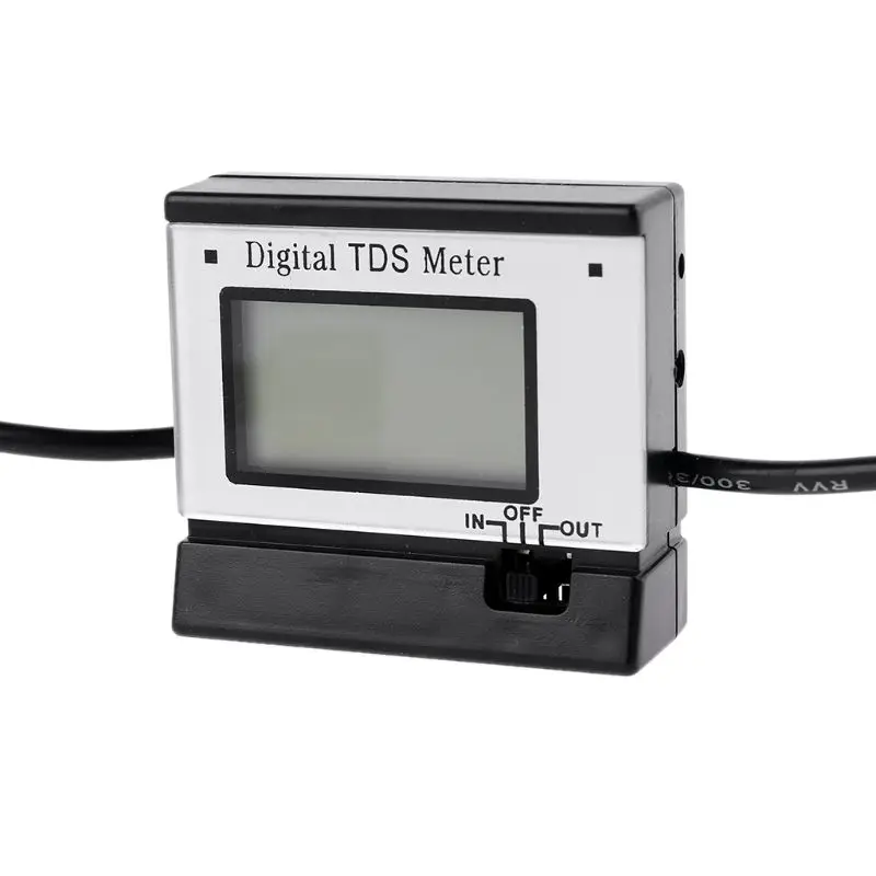 Digital TDS Meter 0-1999PPM Water Quality Tester Dual Way High Level Probe 1mg/L Accuracy +/-2%