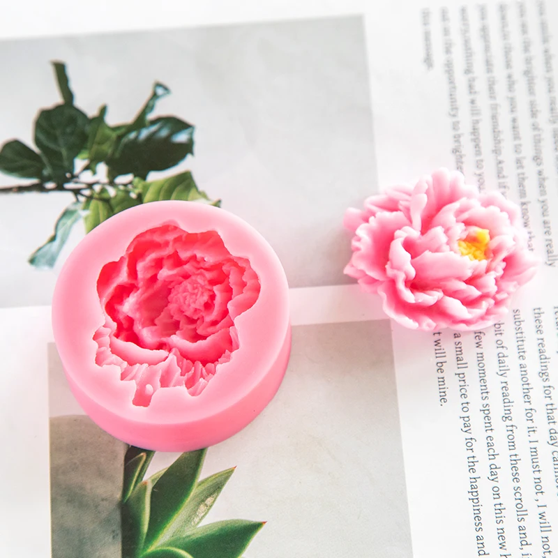 Cherry blossoms Shape Silicone Mold for Soap Making DIY Handmade Soap Mold Aromatherapy plaster mold