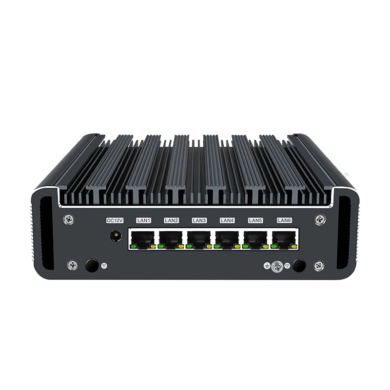 Intel Core I3 8130U 4GB 64GB 6LAN 1COM 4USB Dual Core Firewall Pfsense Mini PC Minikomputer