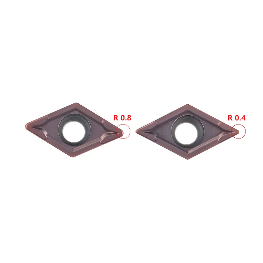 DCMT11T304 Wear-Resistant Carbide Inserts DCMT11T308 NK9018 CNC Lathe Cutting Tools Internal Turning Tool Stainless Steel Cutter