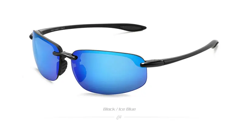 JULI Sport-Sonnenbrille für Herren und Damen, TR90, randloser Rahmen, UV400-Schutz für Radfahren, Laufen, Angeln, Baseball, Fahren, 8001 – Detail 20