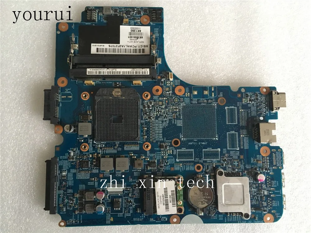 yourui For HP Probook 4440s 4540s Laptop motherboard 683495-001 683495-601 DDR3 Notebook pc Motherboard Full Test