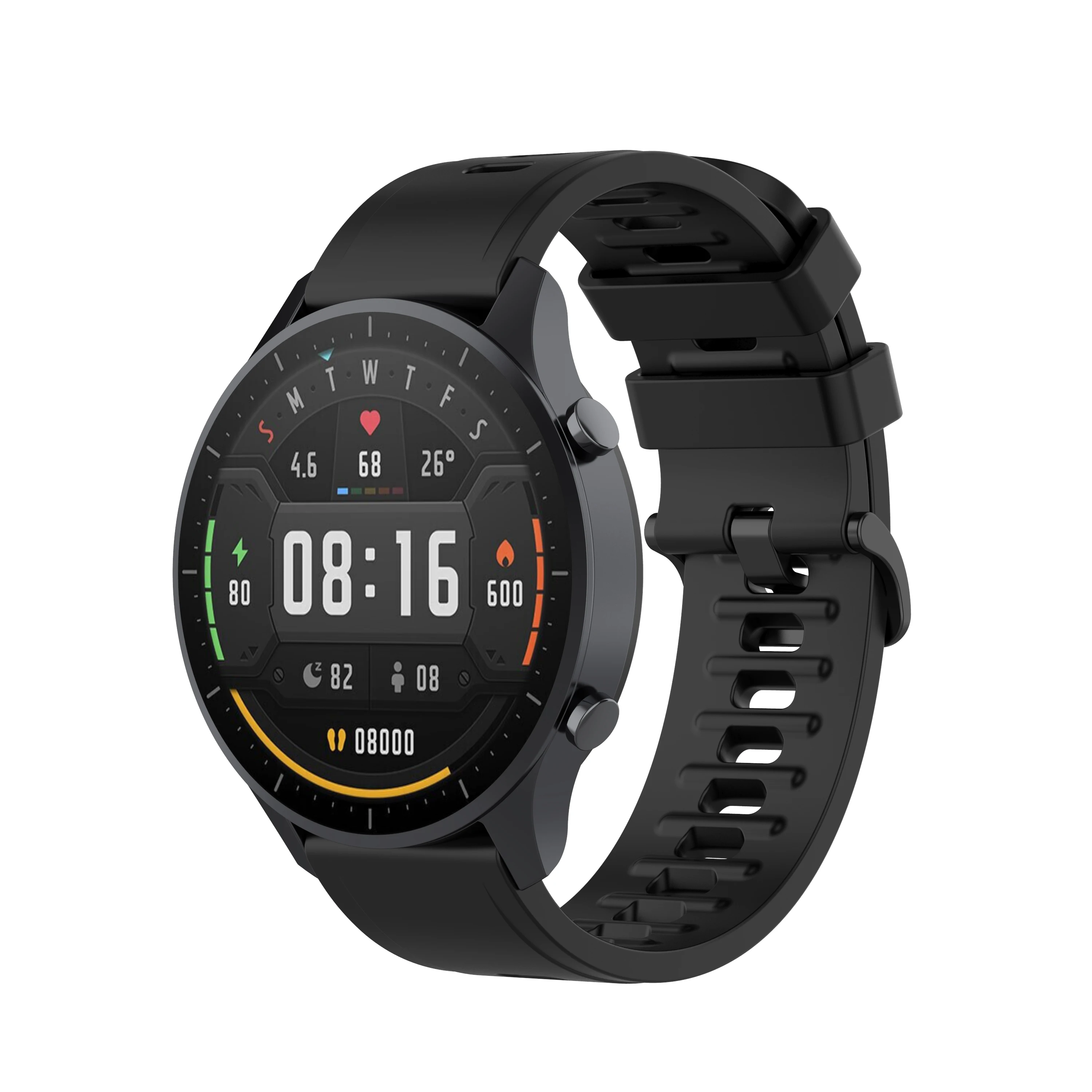 Ремешок силиконовый для смарт-часов Xiaomi Huami Amazfit GTR, спортивный браслет для Amazfit GTR 2/2e, 22 мм