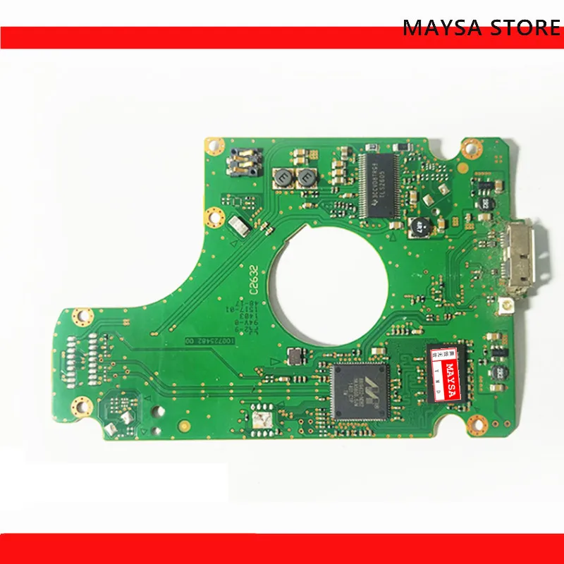 

notebook hard disk circuit board / 100725482 M8U_REV07 R00 / ST1000LM025, ST500LM012, ST1000LM024