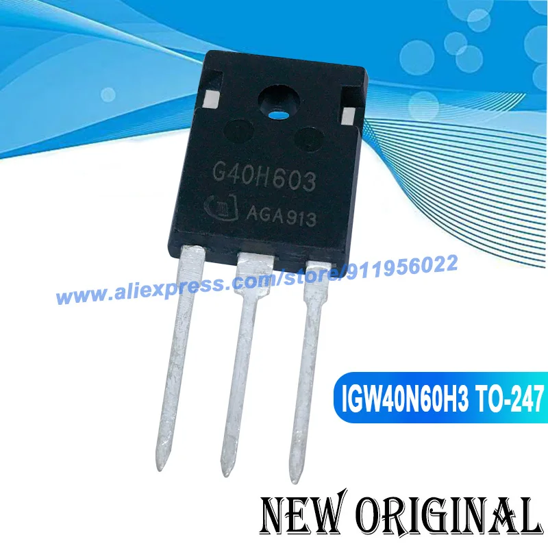 (5 pezzi) G40H603 TO TO-247 600V 40A