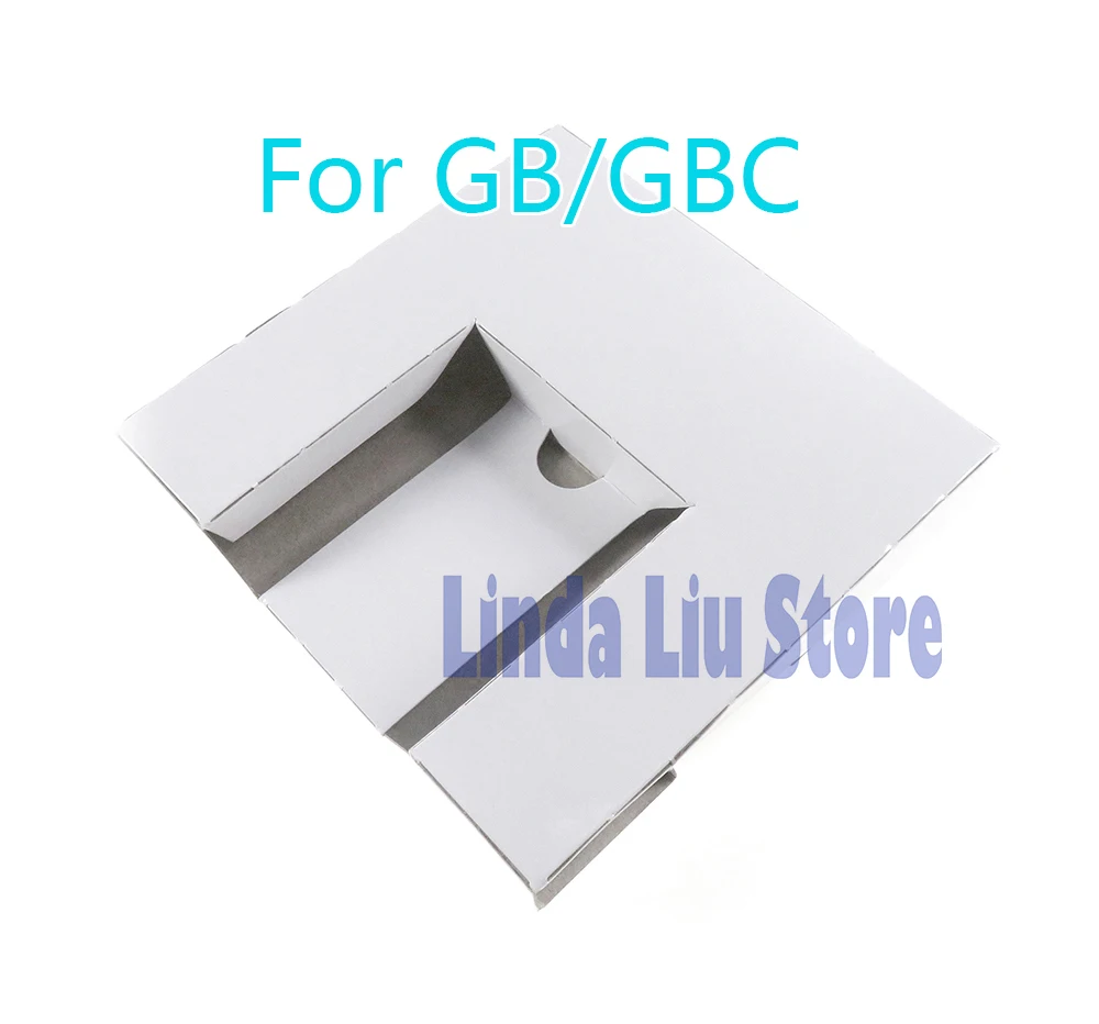 30pcs New Packing Box Carton for Gameboy Color Inner Insert Tray JP EU For GB GBC Game ConsoleRetail game player card Package