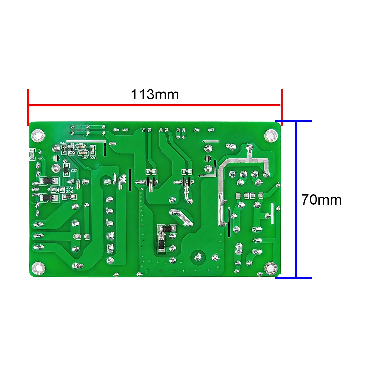 GHXAMP 500W Amplifier Switch Power Supply Dual DC 80V 24V 36V 48V 60V LLC Soft Switch Technology Replace Ring Cow Upgrade 1PCS