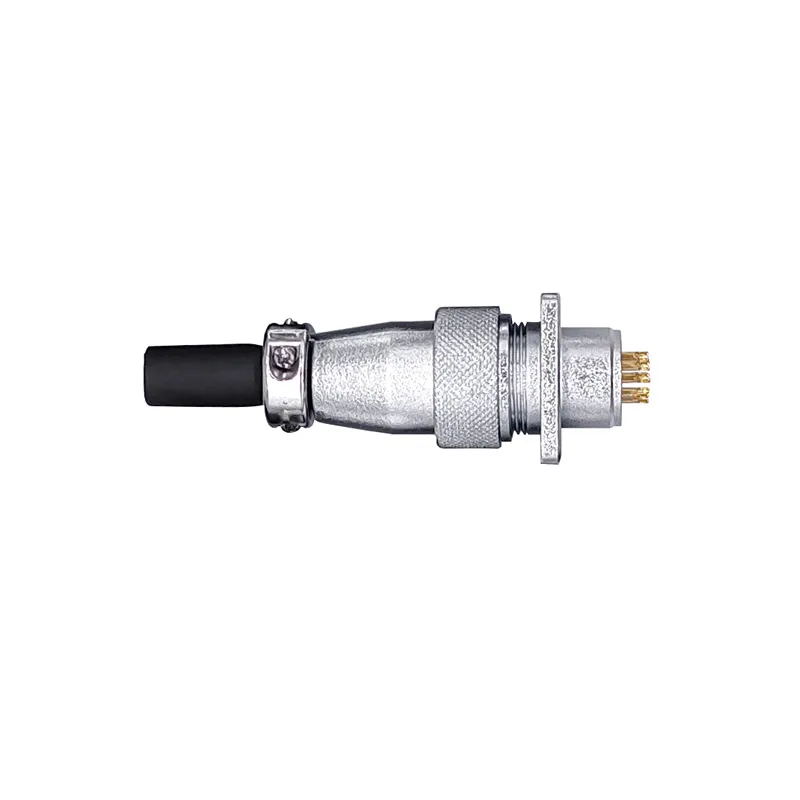 WS16  plug and socket connector 2-10pin female head male seat connector with anti-leakage reverse installation