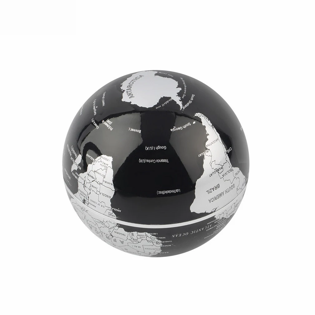 Globe Flottant Magnétique à LED avec Carte du Monde, Lampe Électronique Antipassionnée, Cadeau de Décoration d\'Anniversaire, Nouveauté F3