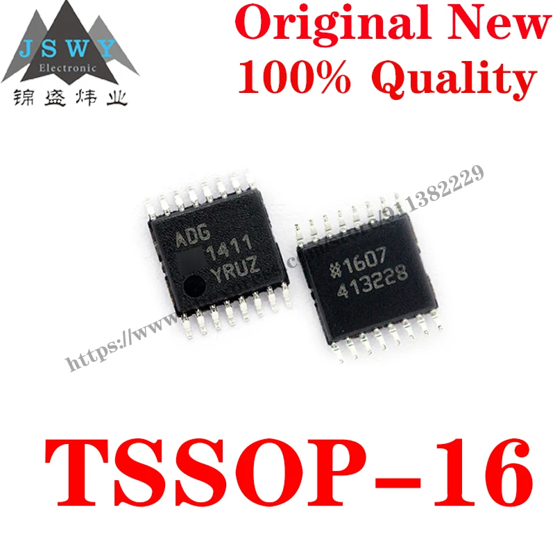 

5~10 PCS ADG1411YRUZ TSSOP-16 Semiconductor Switch IC Analog Switch IC Chip with for module arduino Free Shipping ADG1411YRUZ