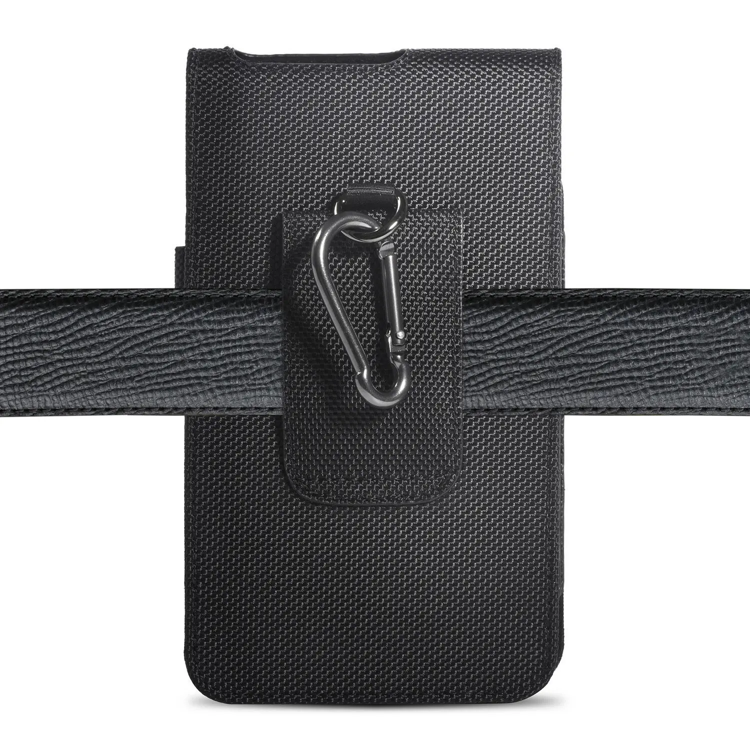 Double CellPhone case Belt Clip Pouch With Card Pocket 5 inch Universal Nylon Waist Pack for iPhone8 7 6s HuaweiP20 Xiaomi5 5s