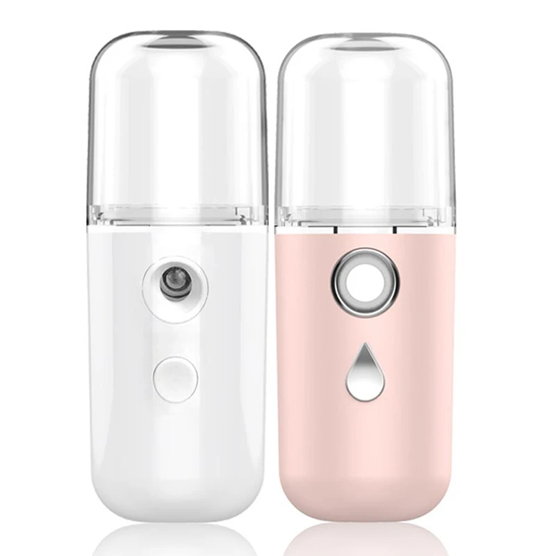 Nano Mist Facial Sprayer USB Humidifier Rechargeable Nebulizer Face Steamer Moisturizing Beauty Instruments Face Skin Care Tools