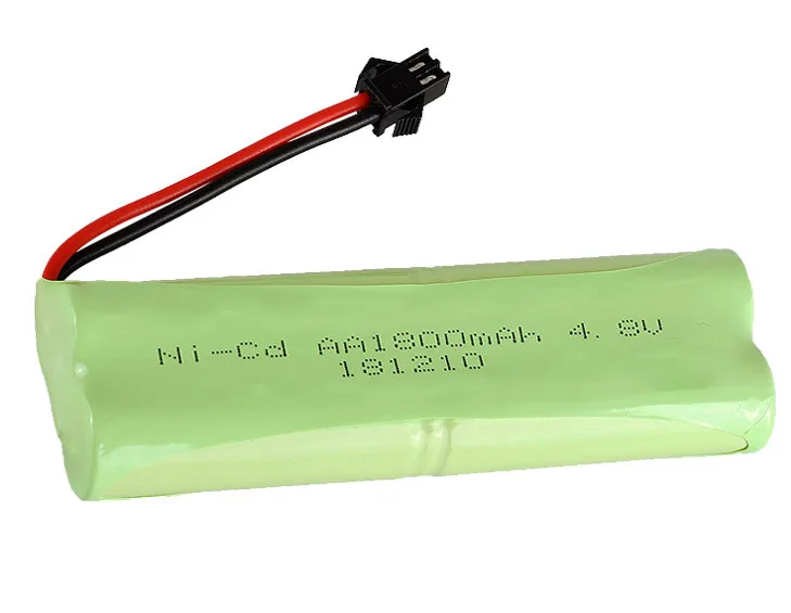 4.8v 1800mah NI-MH Batteria AA 4.8v Batteria ricaricabile per giocattoli RC Auto Barche Serbatoi Robot Pistole Moder Parti 4.8v